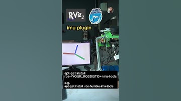 ROS Rviz IMU plugin #technology #projects #ROS