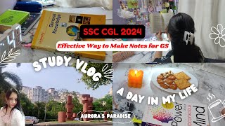 |14+ HoursA Productive Day in My Life GS Strategy| Waking Up at 5:30 AM☀|SSC CGL STUDY VLOG 2024|
