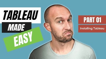 Tableau MADE EASY | Installing Tableau | Part 1/18