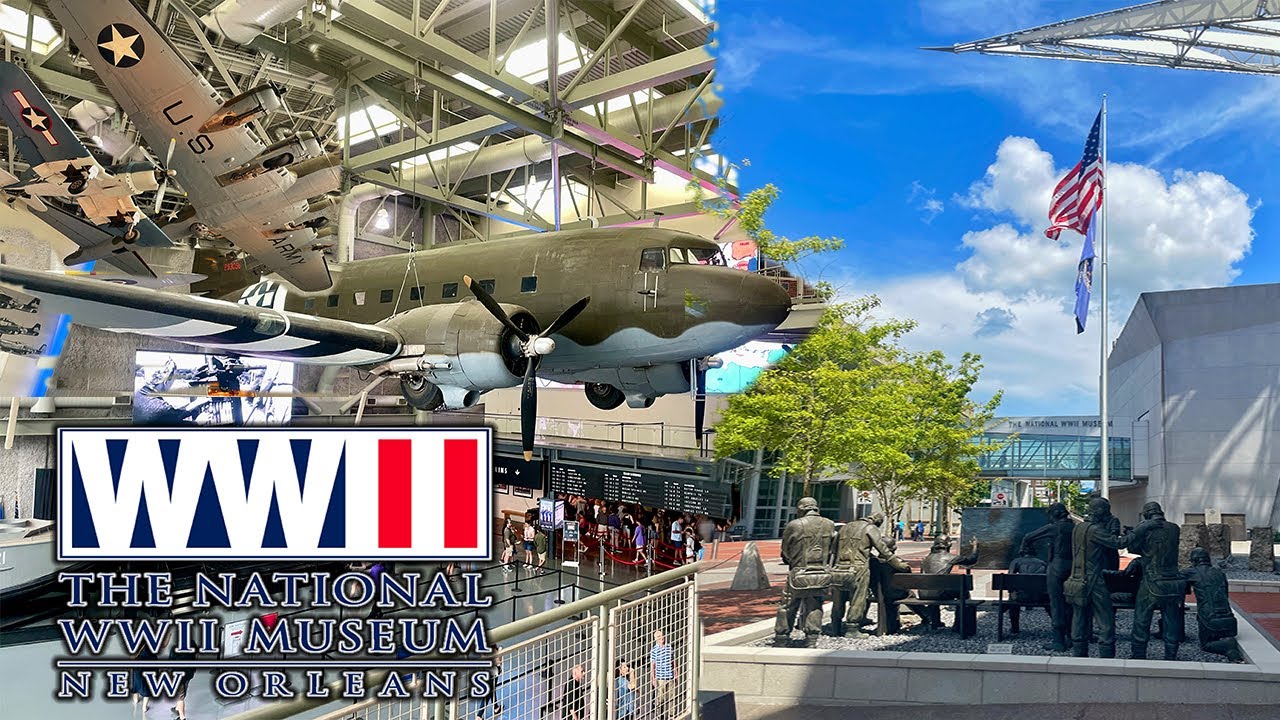 INSIDE The National World War II Museum NEW ORLEANS USA YouTube INSIDE The National World War II Museum NEW ORLEANS USA YouTube