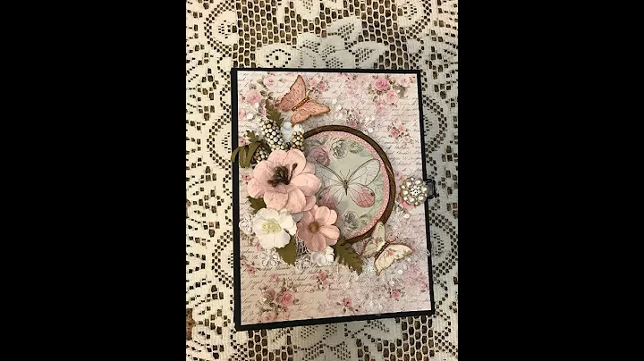 BEGINNERS MINI ALBUM TUTORIAL PART 1 SHABBY ROSE S...