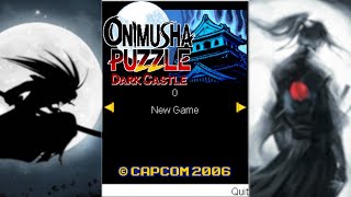 CAPCOM JAVA GAME | ONIMUSHA PUZZLE - DARK CASTLE | PUZZLE GAME