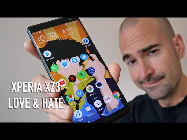 3 Days With the Sony Xperia XZ3 | Love & Hate - YouTube