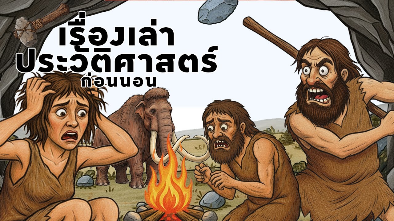 ชีวิตของมนุษย์ถ้ำจริง ๆ แล้วเป็นแบบไหนกันแน่?  | ประวัติก่อนนอน