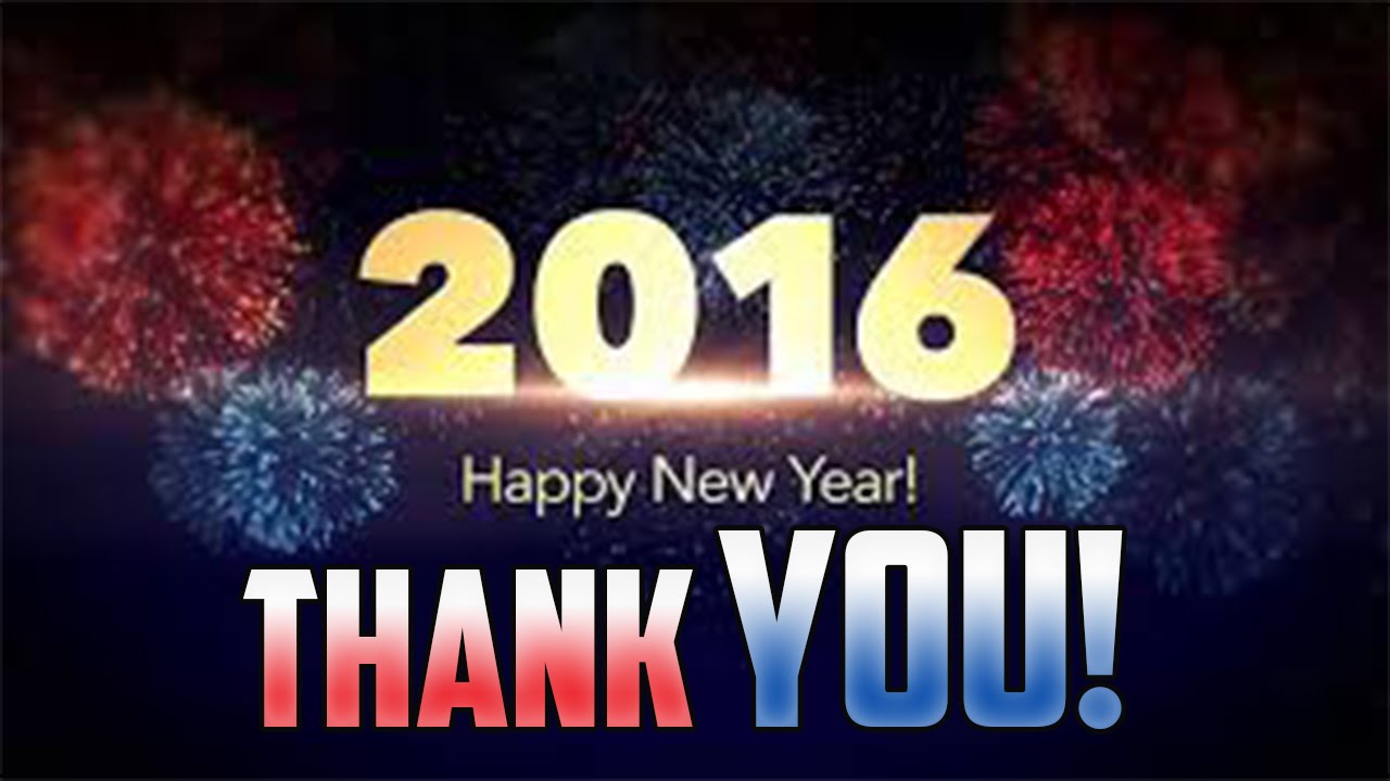 Happy New Year - Thank You For A Great 2015! - YouTube