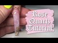 Rose Quartz Nails || Tutorial