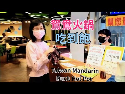 #大喜鍋台中家樂福青海店~菜色很多可以吃到很撐~CP值高。All you can eat in Taichung,Taiwan,Mandarin duck hot pot restaurant.