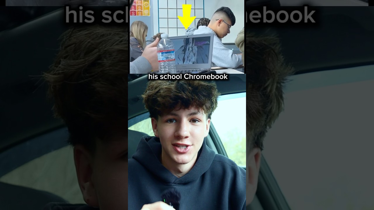 Я сломал свой школьный Chromebook 😬💻🧑‍💻