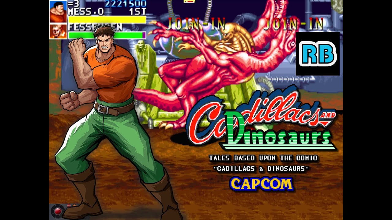 希少パンフレット カプコンキャディラックス 恐竜新世紀CADILLACS