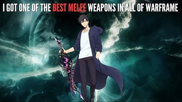 This Might Be One of The BEST MELEE Weapons In Warframe