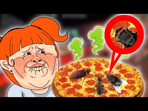 Böcekli Pizza Yaptık🤢