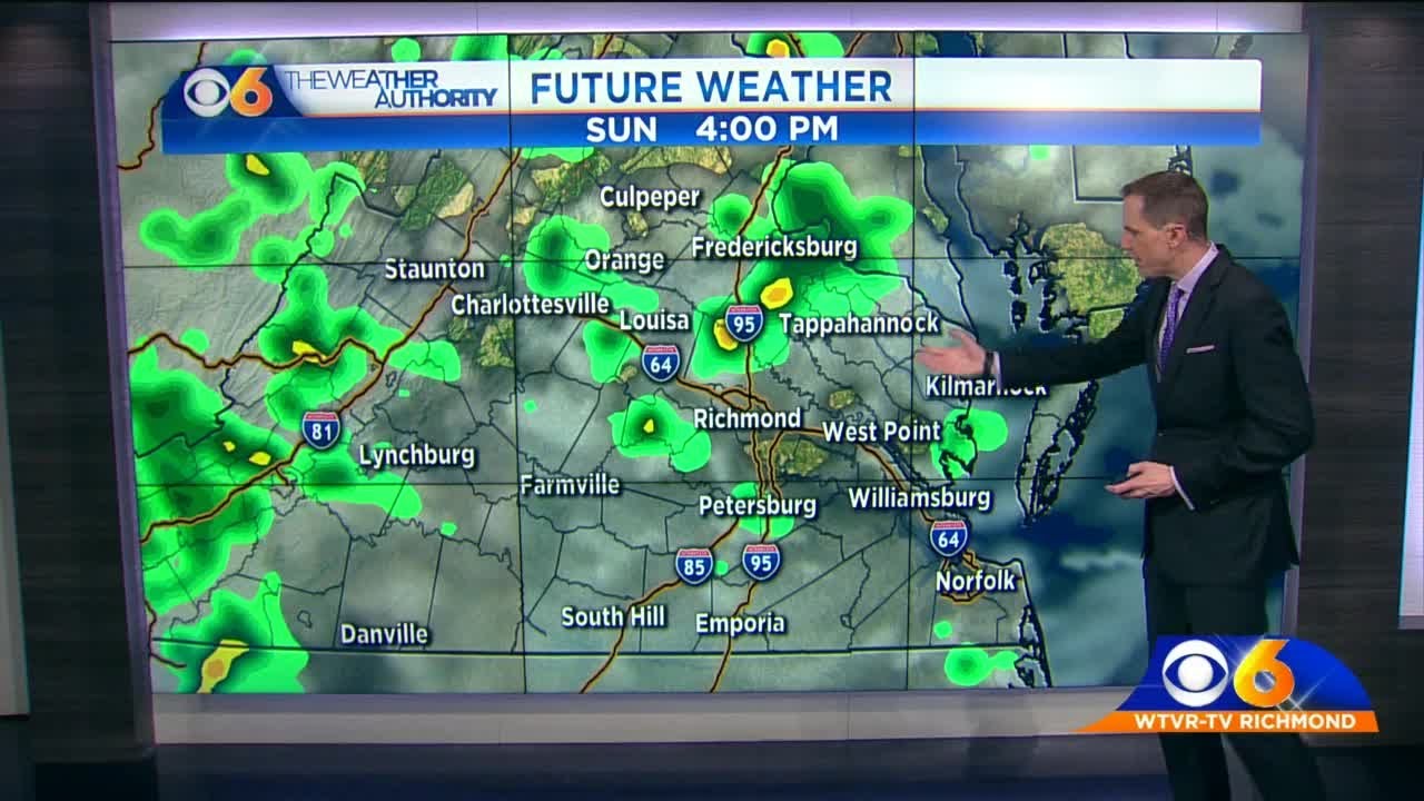 Humid with scattered storms - YouTube
