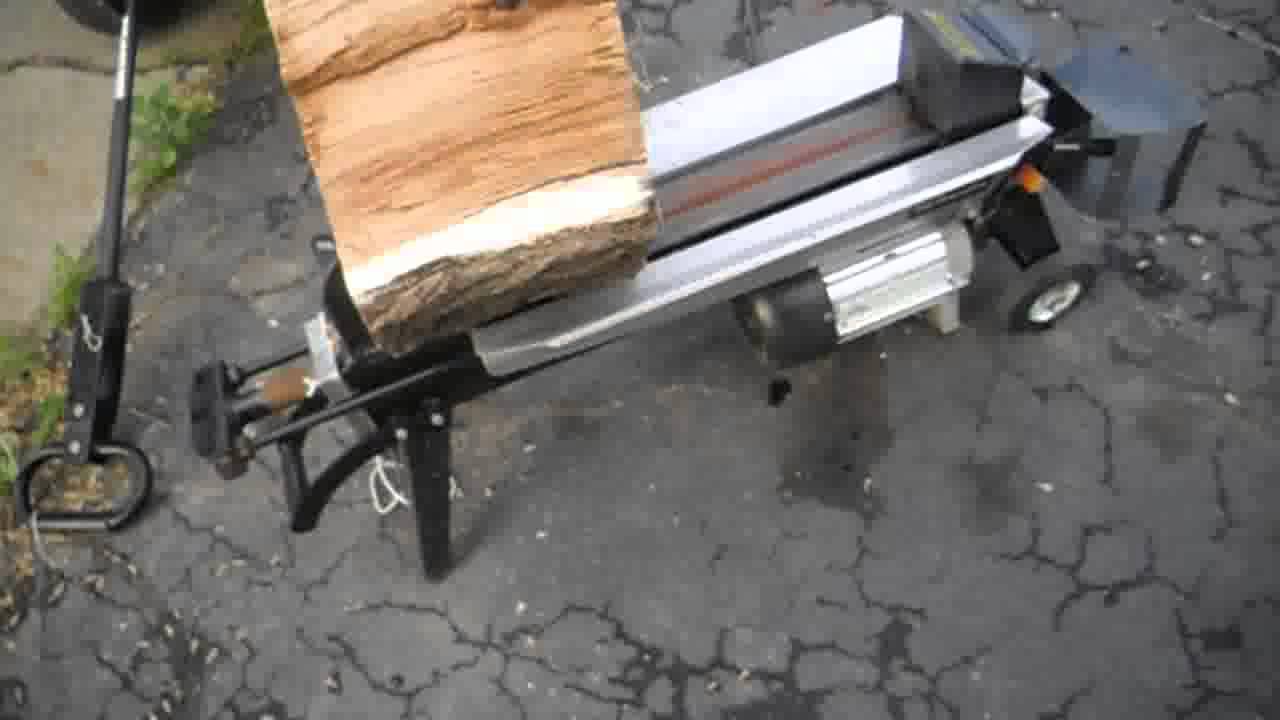 earthquake wood splitter YouTube