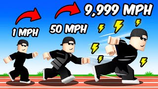 Walking at 2,475,913 MPH in Roblox