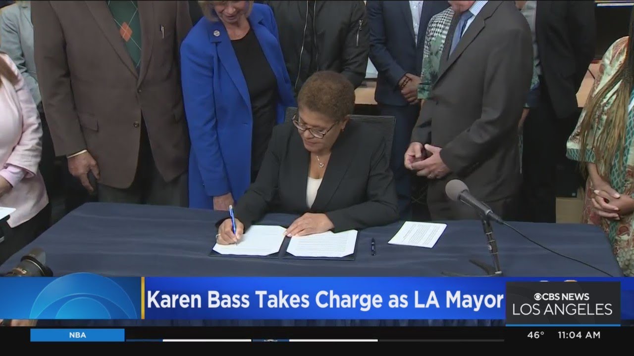 Los Angeles Mayor Karen Bass declares homelessness an ...
