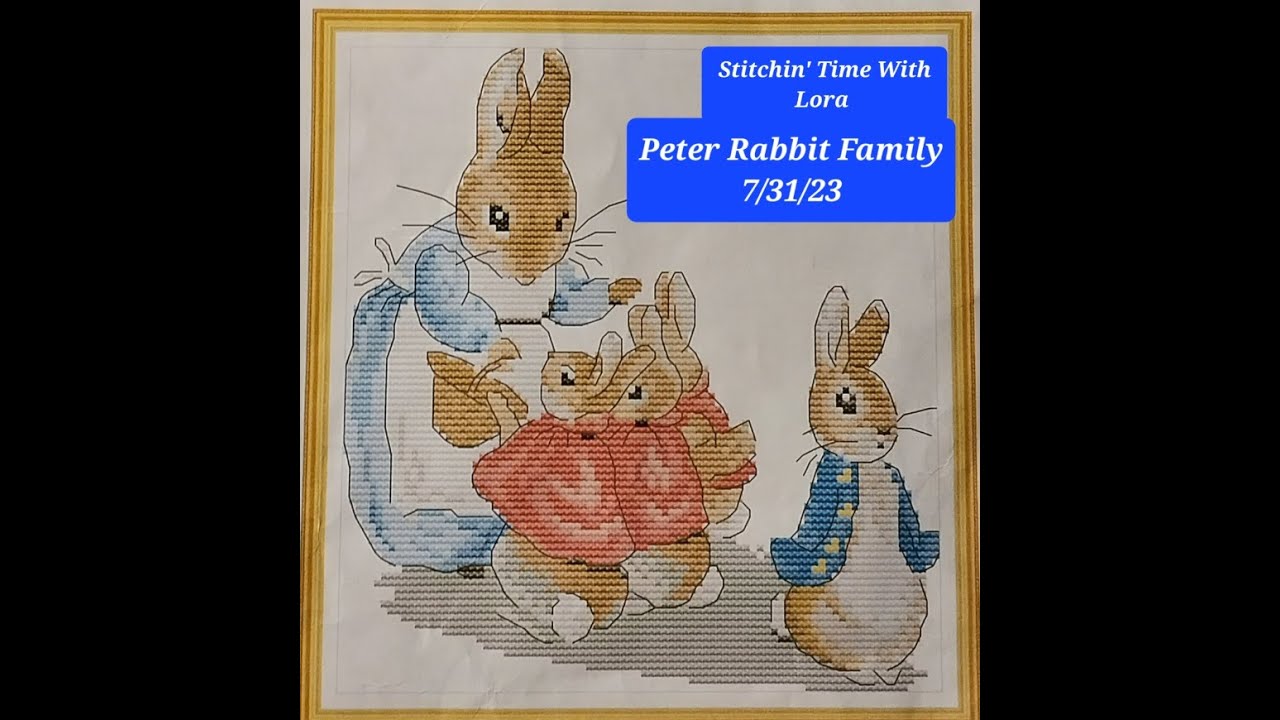 Stitchin' Time With Lora- Peter Rabbit Family by Joy Sunday from ...