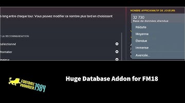 Huge Database Addon for FM18 Download for PC Now
