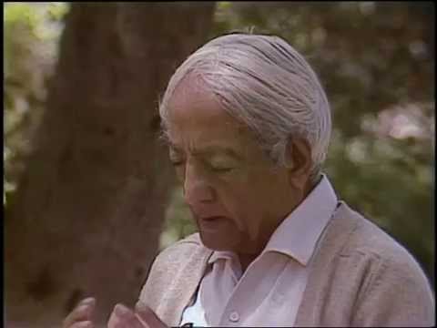 On giving complete attention to a problem | J. Krishnamurti
