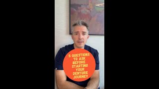 5 Questions to Ask Before Getting Dentures