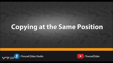 How To Copying at the Same Position Adobe Photoshop