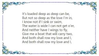 Video thumbnail of "Eva Cassidy - The Water Is Wide Lyrics"