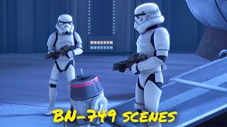 All Stormtrooper BN-749 scenes - Rebels 