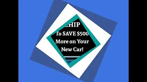 Extended Promo! Reserve Your New Car and Save $500!!