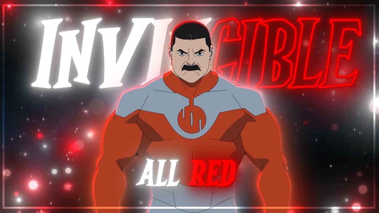 「ALL RED」- INVINCIBLE💥 - [AMV/EDIT] 4K! - YouTube