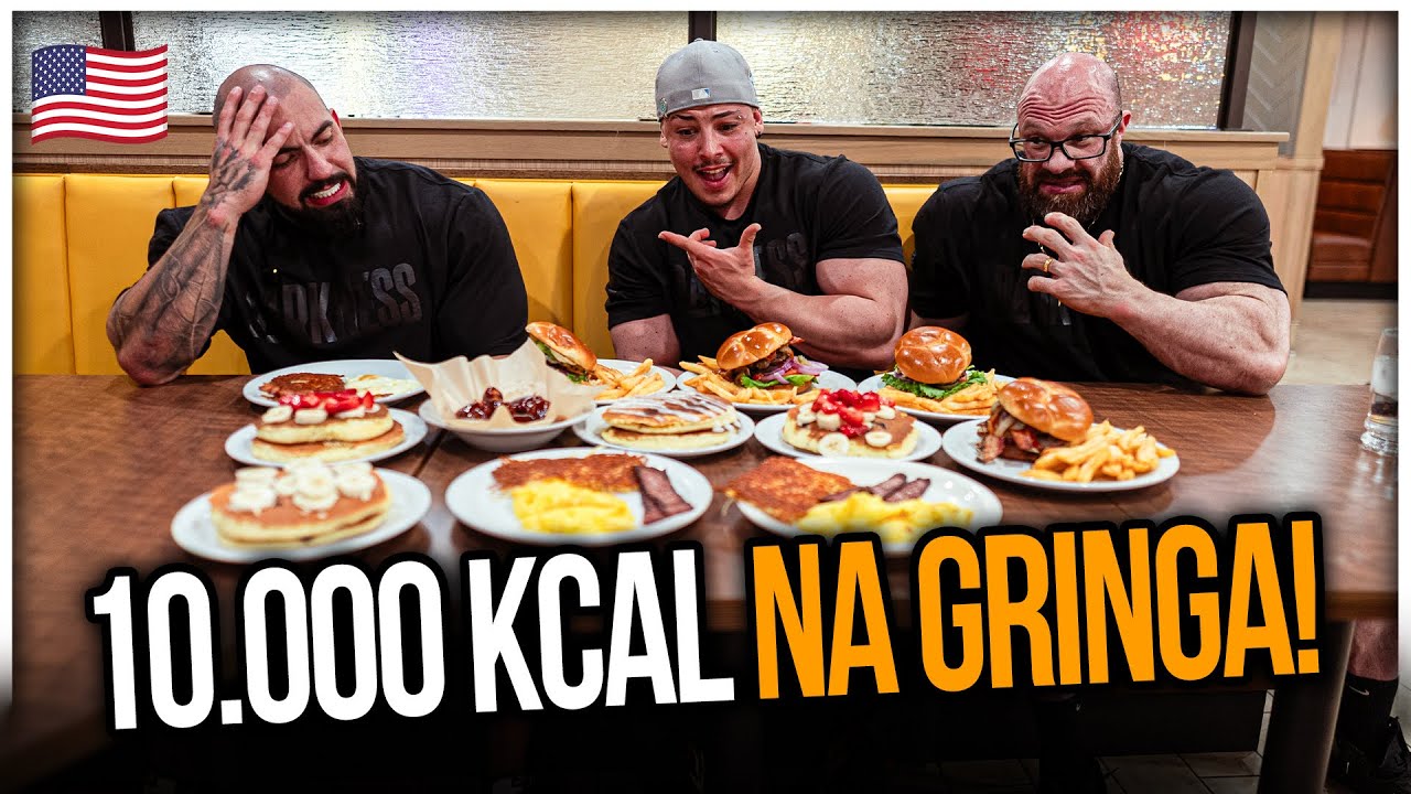 GANLEY SUPEROU OS LIMITES DA REFEIÇÃO LIVRE COM CRUZ E DONAIRE!!! | *10 MIL calorias*