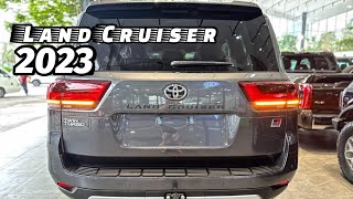 2023 Land Cruiser GR Sport 3.5L V6 Twin Turbo, 409HP Grey Color | Exterior and Interior Walk Around