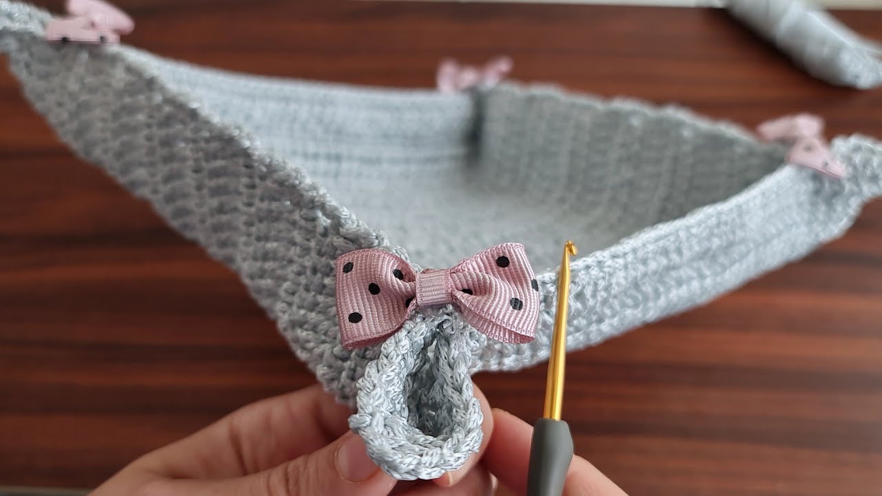 AMAZİNG 🤍 How to make a very easy useful crochet napkin holder tığ işi