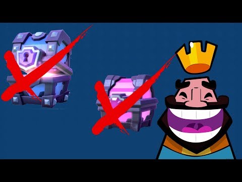 Clash Royale Chest Opening + ვისაც გჯეროდათ მუქთა სკივრების
