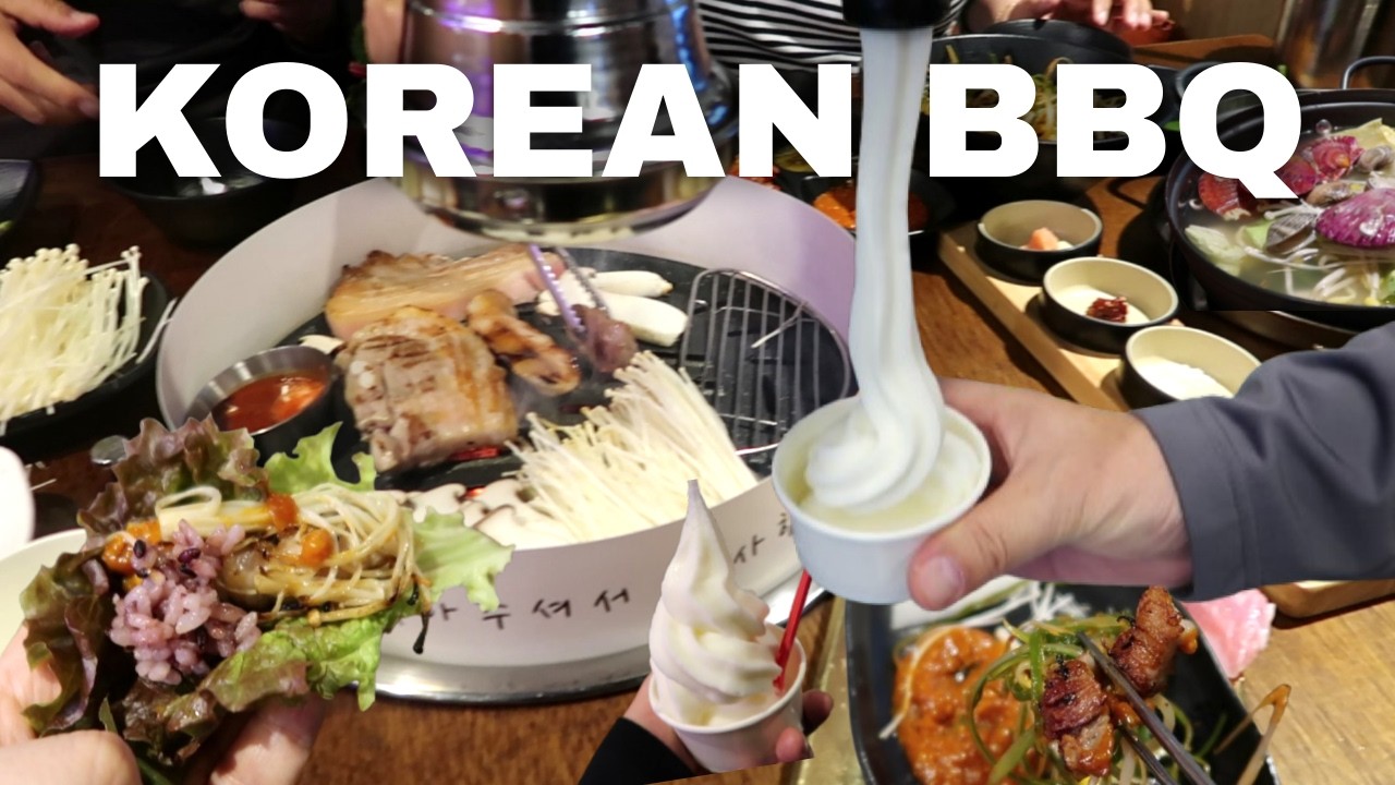 Trying SAMGYEOPSAL In Korea For The First Time🥩🔥