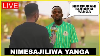 🔴#SIKIA Alichokisema CHAMA Muda Huu ATHIBITISHA KUSAINI MKATABA YANGA HUU, 'NIMESAJILIWA LEO YANGA..