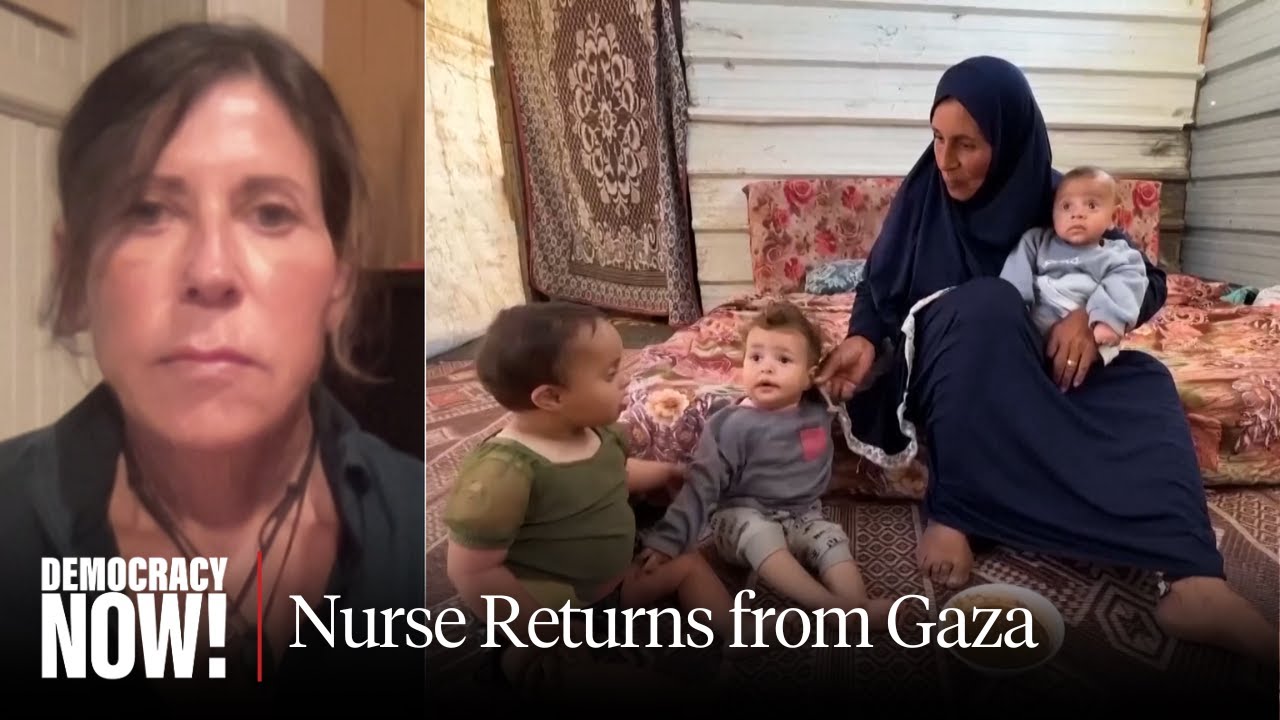 Israel's "Horrific Trifecta" of Starvation, Siege & Bombings Creates Maternal Health Disaster: Nurse