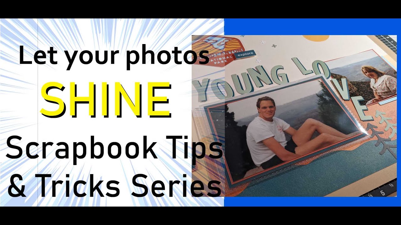 CTMH Wander | Double-page Scrapbook Layout with Flip flaps | Multiple photos scrapbook layout