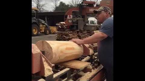 Wood Mizer Sawmill With Lathe Mizer at Shasta college