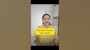 2 sound blending with short vowel a #levelupphonics #shorts #phonic