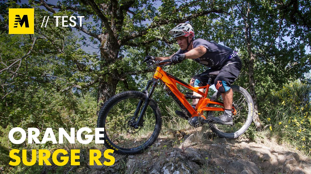 TEST eMTB Orange Surge RS YouTube