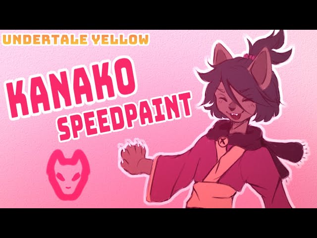 UNDERTALE YELLOW SPEEDPAINT - Kanako - YouTube