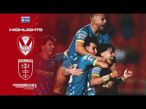 Young Robins VALIANT in Defeat - St Helens 36-12 Hull KR - Super League Round 27 Highlights