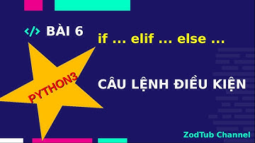 Tin Học Lớp 8: Bài 6: Câu Lệnh Điều Kiện trong Python | IF ... ELIF ... ELSE ...