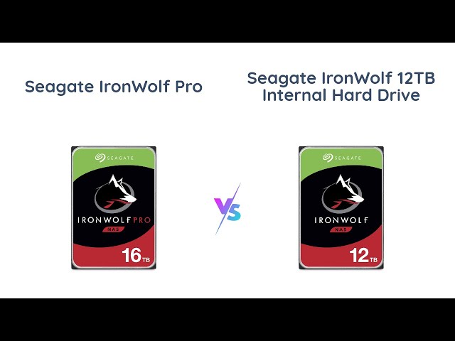 Seagate 16TB Ironwolf and Ironwolf Pro NAS Hard Drives Revealed