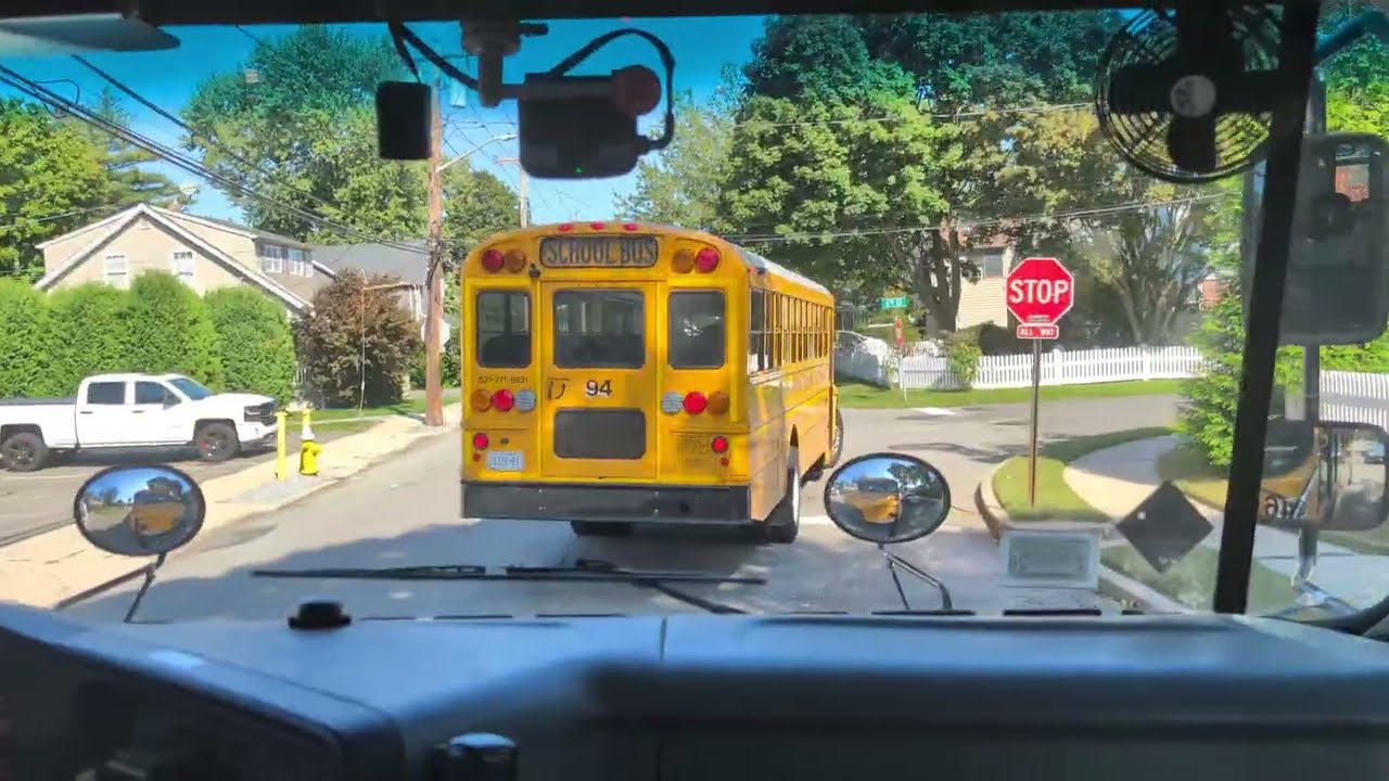 2021 IC CE school bus ride along bus 346