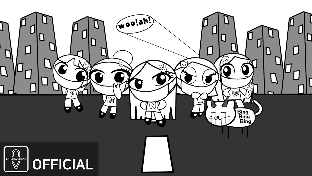 woo!ah! (우아!) – 빙빙빙 (Round & Round) Animated Lyric Video