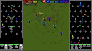 Tank Team Battle - Marble Game