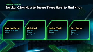 Speaker Q&A: How to Secure Those Hard To Find Hires