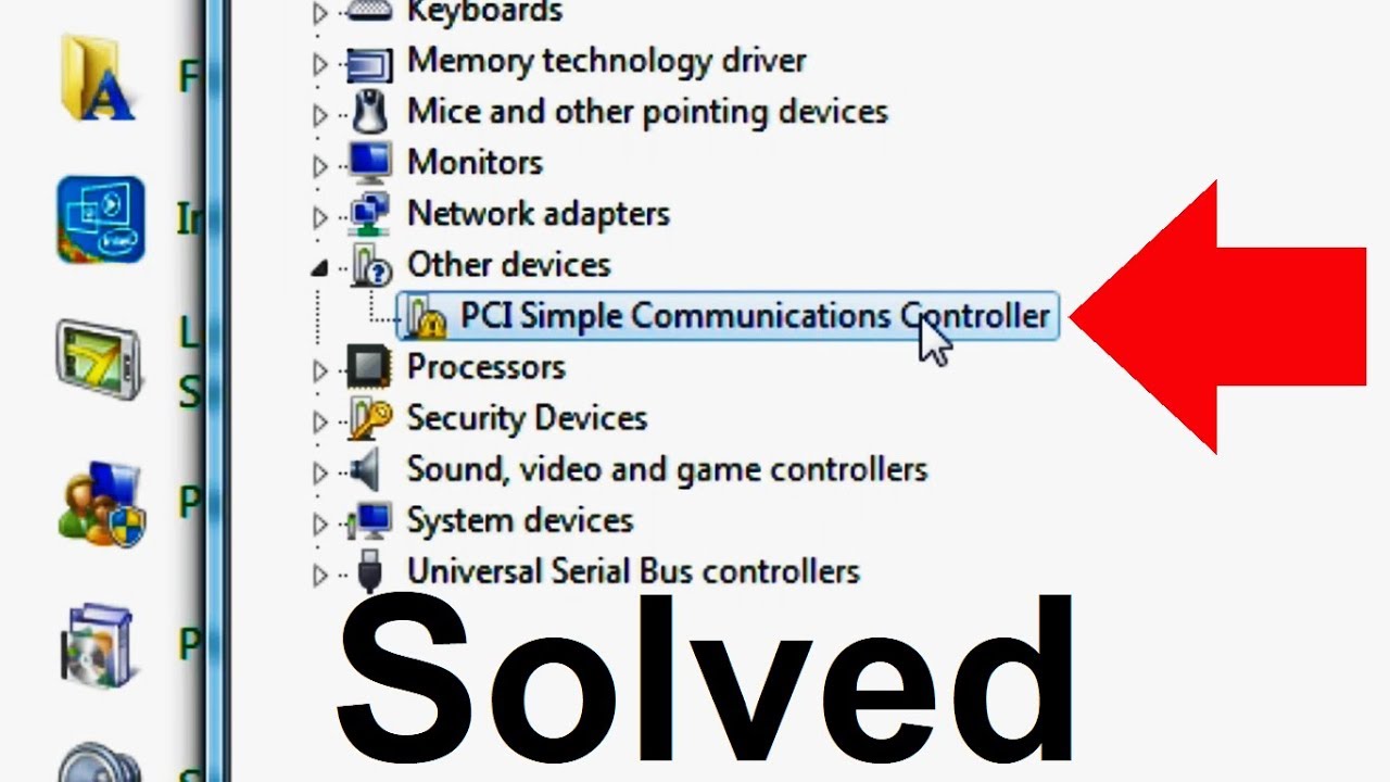  New How to Fix PCI Simple Communications Controller Driver Error in Windows 7