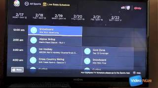 Comcast X1 Olympics Demo  2-18-14