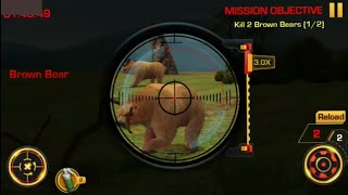Big Brown Bears Hunting Gameplay - 3D Hunting Shooting Gameplay - Offline screenshot 1